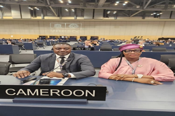 Mr Nsangou Nchare Jean Daniel, Deputy Secretary of State to the Prime Minister and National Focal Point for the World Heritage Convention, responsible for monitoring decisions and providing technical coordination of Cameroon’s commitments 