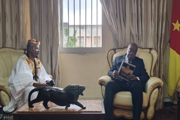 MINAC RECEIVES THE PROMOTER OF THE PAN AFRICAN CULTURAL FAIR (FOCULPA)