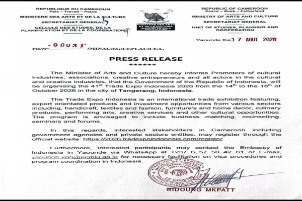 PRESS RELEASE