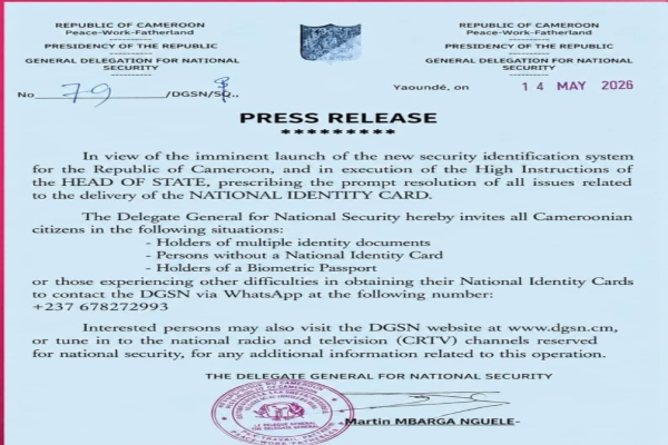 PRESS RELEASE 2