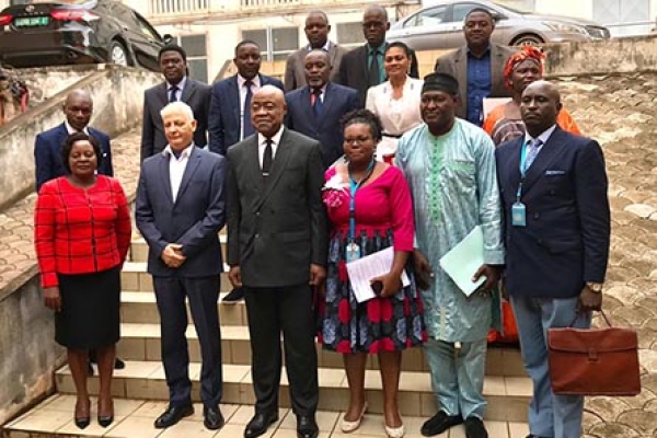Le Ministre des Arts et de la Culture a accordé ce jour une audience à Monsieur Olivier Guillaume BÉER